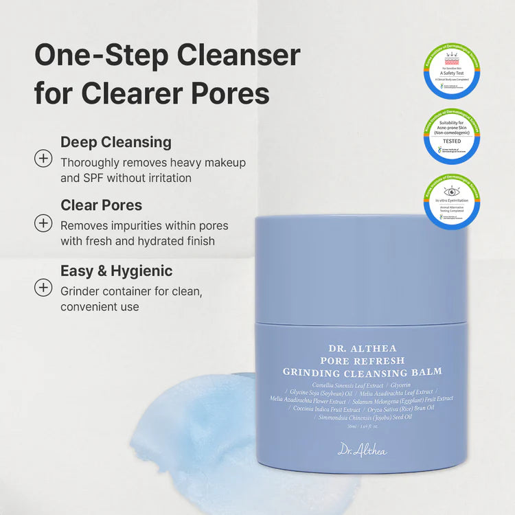 Dr. Althea – Pore Refresh Grinding Cleansing Balm, 50ml