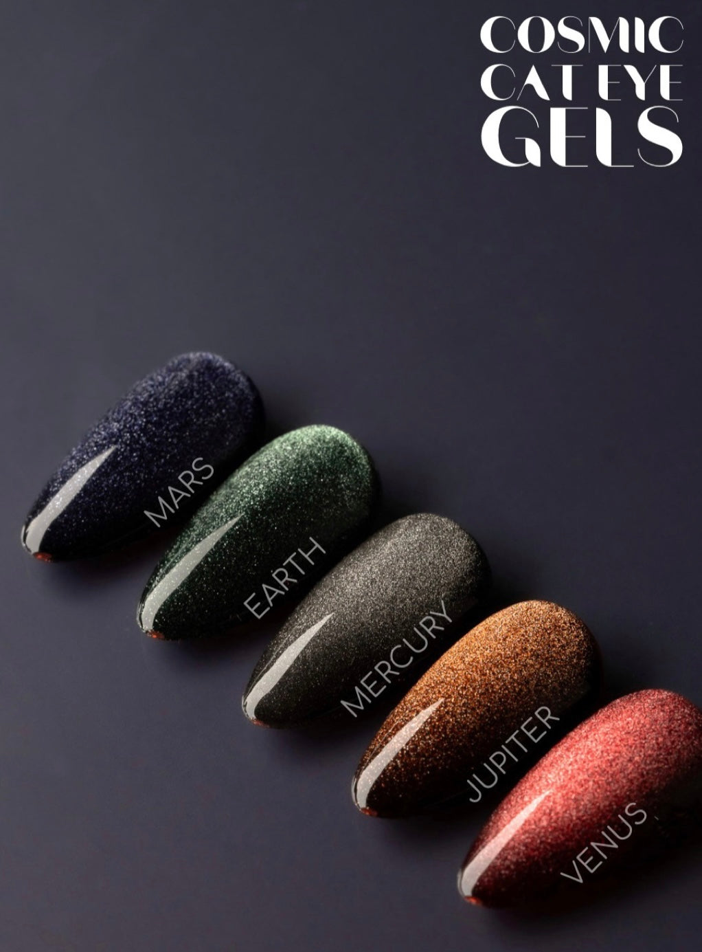 Gelnägel - Cosmic Cat Eye