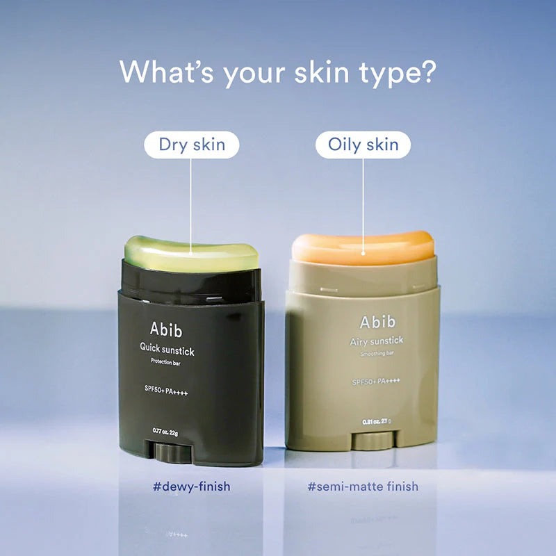 ABIB – Airy Sunstick SPF50+ PA+, 23g (water resistant - oily to combination skin)