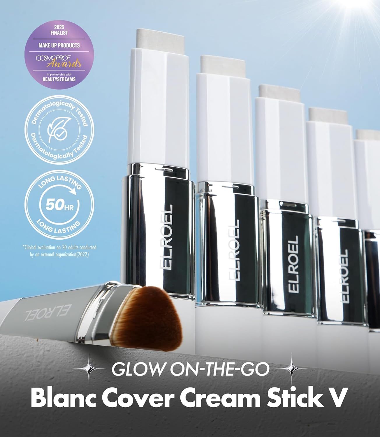ELROEL – Blanc Cover Cream Stick, V 200 Fair - 13g