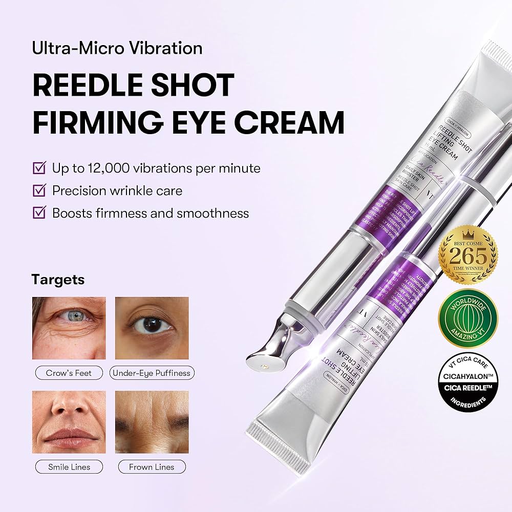 VT Cosmetics – Reedle Shot Lifting Vibrating Eye Cream, 15ml