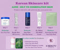 Korean Skincare Kit - Acne prone, Oily skin + FREE COSMETIC BAG 💜