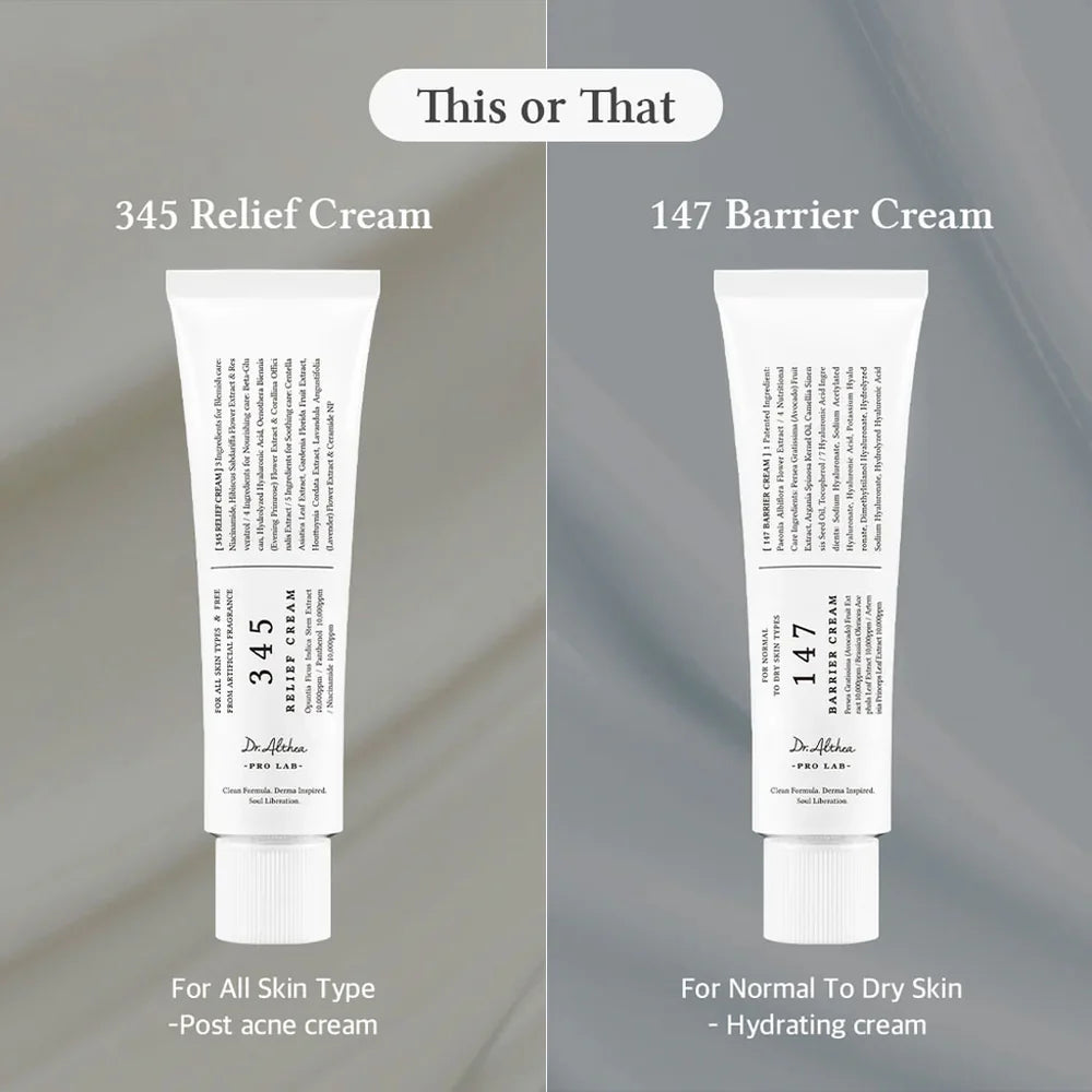 Dr. Althea 345 Relief Cream - 50ml - K-Beauty Studio
