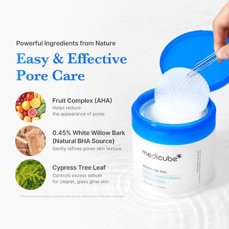 Medicube Zero Pore Pad - 70 pads