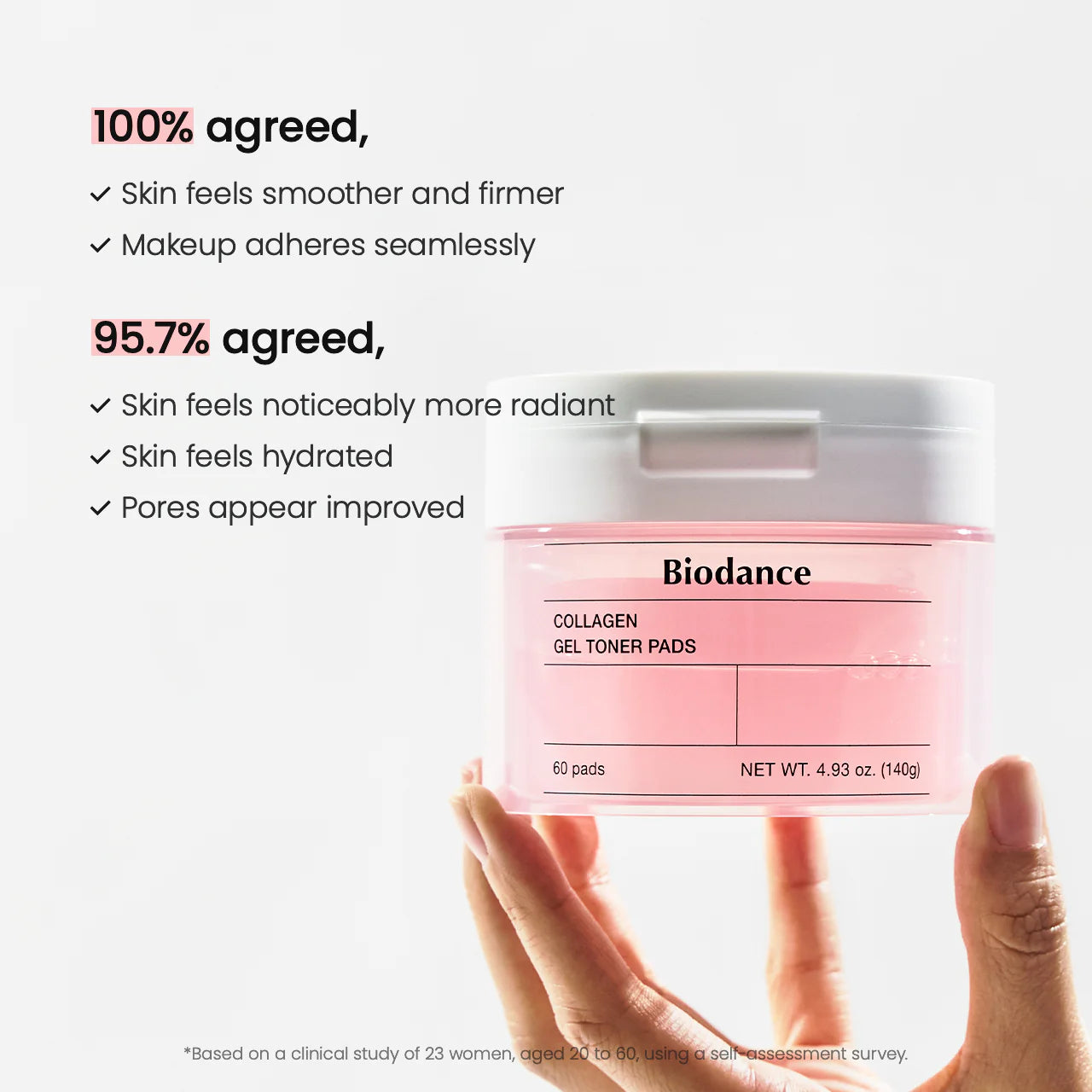 Biodance – Collagen Gel Toner Pads (60 Pads)