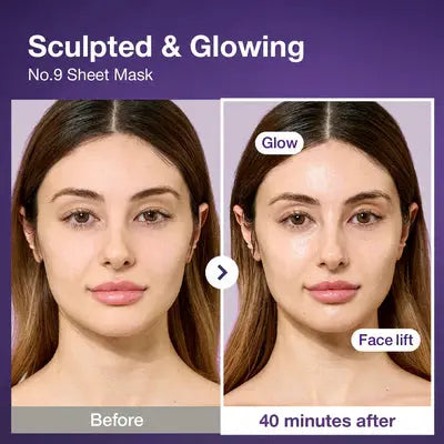 Numbuzin – No. 9 NAD+ BIO Lifting-sil Full Face Mask Set, 4 pieces
