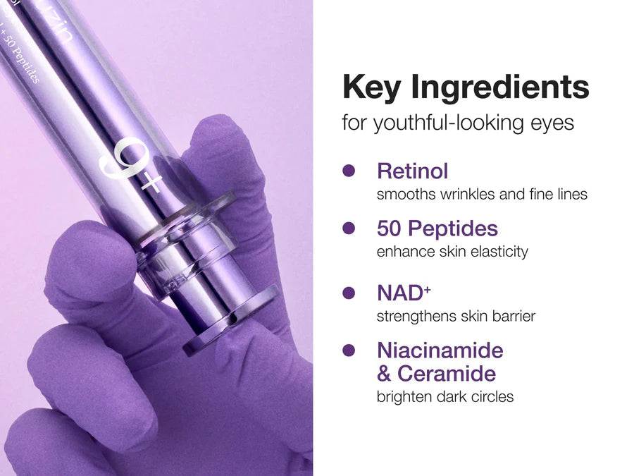 Numbuzin - No.9 NAD+ Retinol Volumetox Eye Cream - 10ml