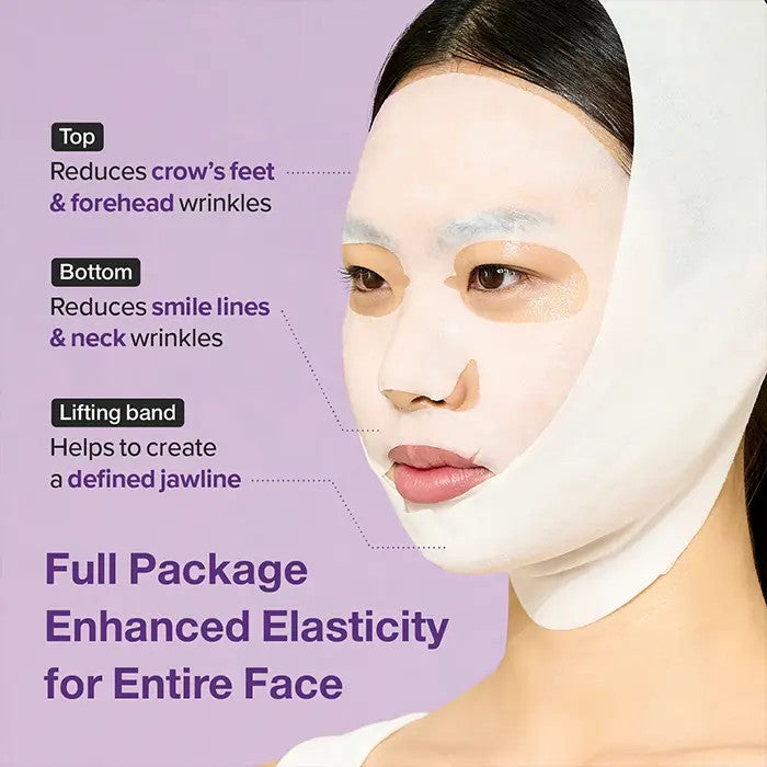Numbuzin – No. 9 NAD+ BIO Lifting-sil Full Face Mask Set, 4 pieces