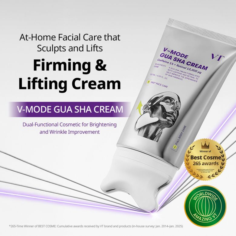 VT Cosmetics – V-Mode Gua Sha Cream - 120ml
