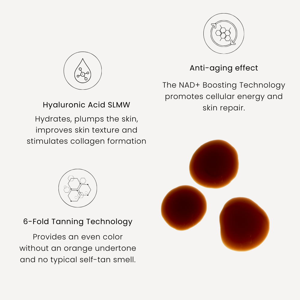 MARC INBANE Perle de Soleil - Tanning Drops NAD+ - 15 ml